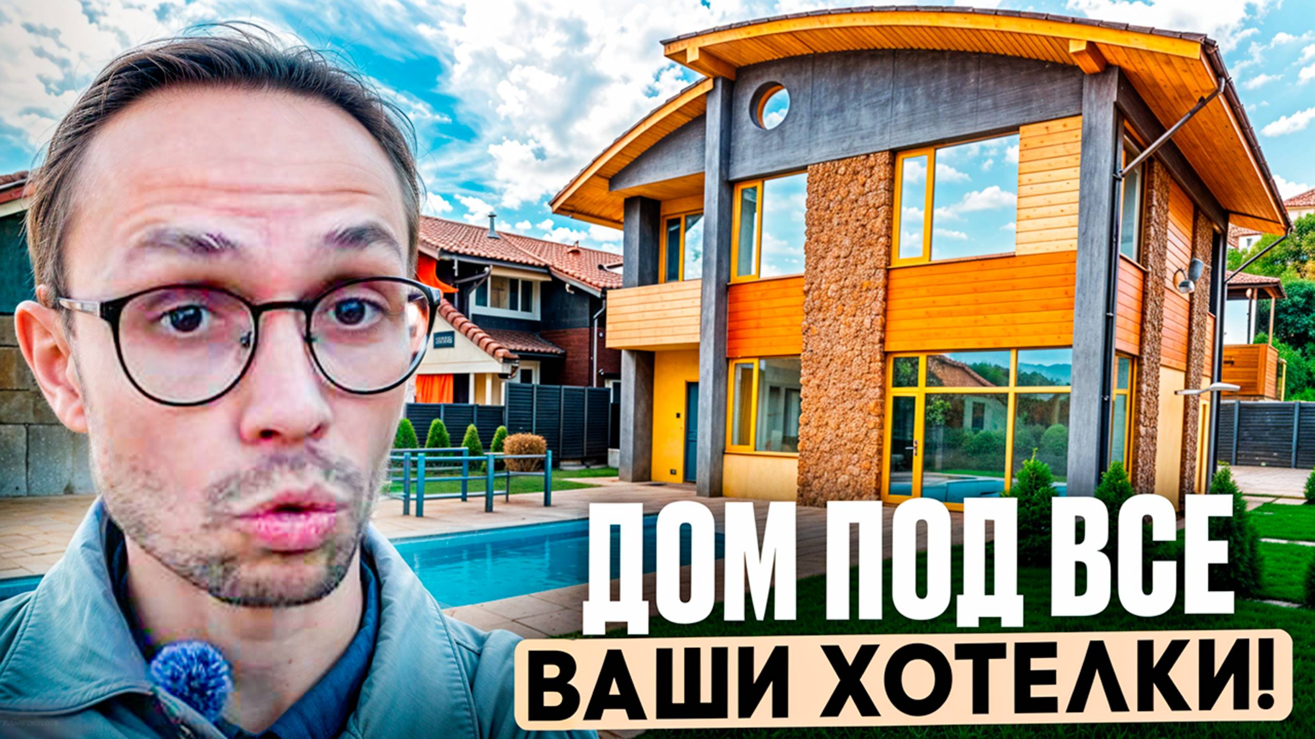 Дом с РЕМОНТОМ и подогреваемым БАССЕЙНОМ по ОЧЕНЬ АДЕКВАТНОЙ ЦЕНЕ !