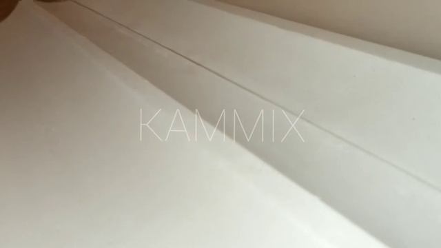 Гипcовые 3D панели "Рейка вогнутая" KAMMIX смотреть онлайн