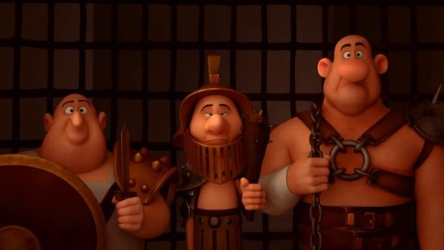 Сразу гасите уродливого толстяка, а то он все шоу испортит | Астерикс: Земля Богов (2014) смотреть онлайн