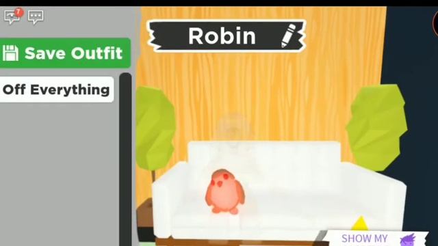 Как убрать ник у пэта в адопт ми?!The Råinbøw