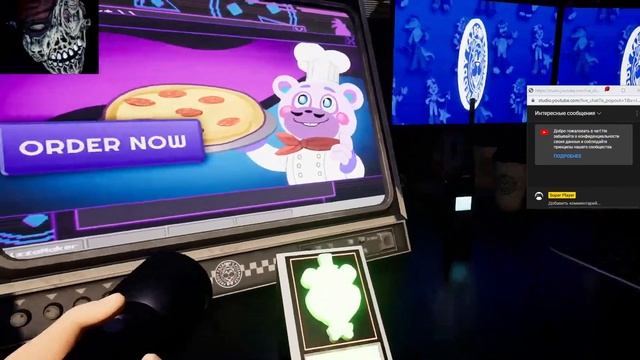 Прохождение Fnaf:Security Beach.