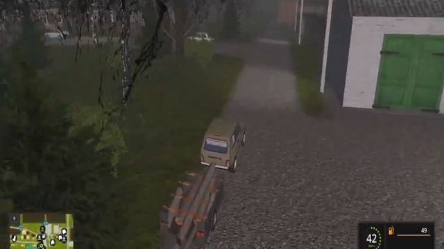Життя в селі Синява Farming Simulator 17 ч1. Перша техніка.