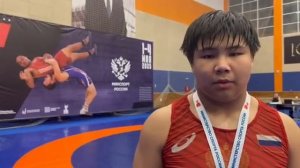 Богдан Ким - победитель первенства России U-15 по греко-?