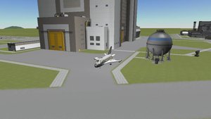 Красивая посадка "Бурана" в KSP !
