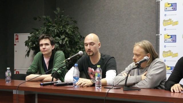 Comic Con Russia 2018 - пресс-конференция создателей фильма РАССВЕТ смотреть онлайн