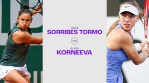 01.11.2024. Сара Соррибес Тормо - Алина Корнеева. WTA Merida. Sara Sorribes Tormo - Alina Korneeva