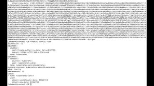 015 3.4 Understanding kubectl Client Configuration