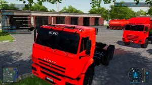 ФЕРМЕР КУПИЛ НОВЫЕ КАМАЗЫ В КОЛХОЗ - FARMING SIMULATOR 22