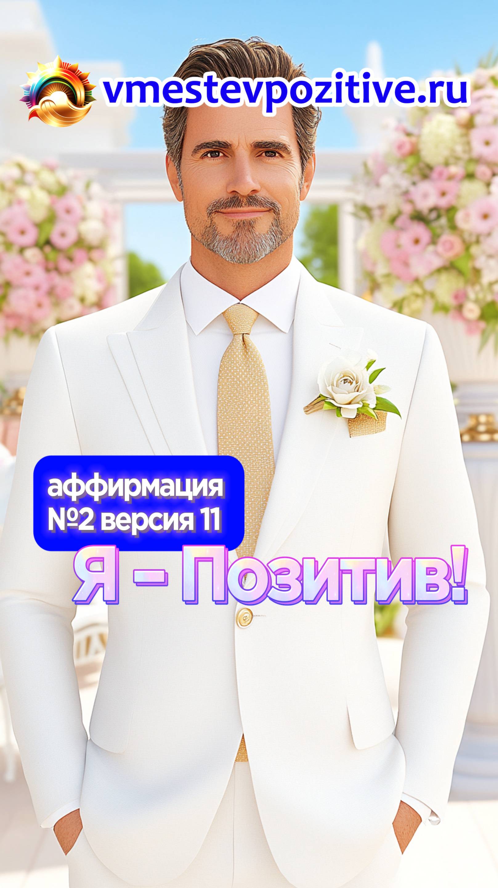 Affirmation. Male. №2. Я -позитив! (v11) #топыкатегорий