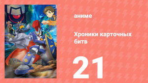 Хроники карточных битв 21 серия (аниме-сериал, 2011)