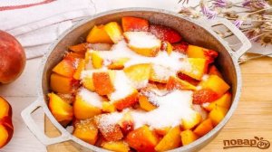 Конфитюр из персиков