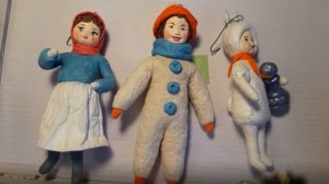 Ватные игрушки и их ручки. Какие варианты использую я, делая ватных человечков.