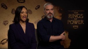 Lord Of The Rings: The Rings of Power Cynthia Addai-Robinson and Trystan Gravelle chat season two
