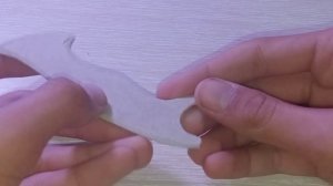 Как сделать нож Коготь "ULTRAVIOLET" из картона | CS2