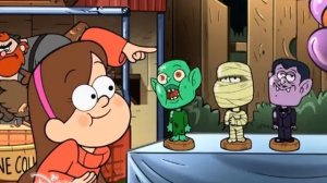 Анонс  гравити фолз на Канале Disney