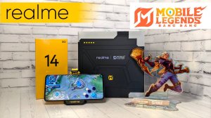 Распаковка крутейшего набора от realme и MLBB. Огненная коллаборация в поддержку realme 14 5G