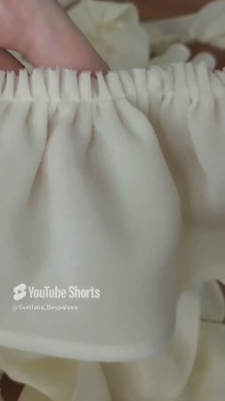 Когда надо быстро сделать рюши. Используем специальные лапки.  #яшвея #швейныелайфхаки #лапки