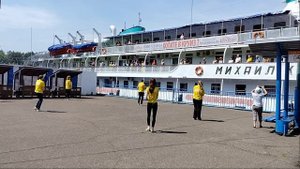 аниматоры на теплоходе "Кутузов"