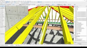 Стропильная система в архикаде. RoofMaker