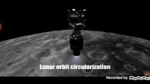 Взлет Аполлон 11 в кербал спейс программ