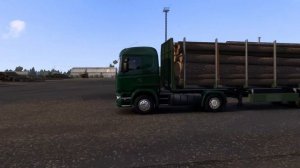 Euro Truck Simulator 2 | Первый рейс на новой сцепке | Доставляем
