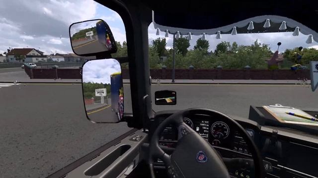 Рейс Азербайджан - Донецк в ETS2 | Часть 1 | GamePlay Logitech G920 + К смотреть онлайн