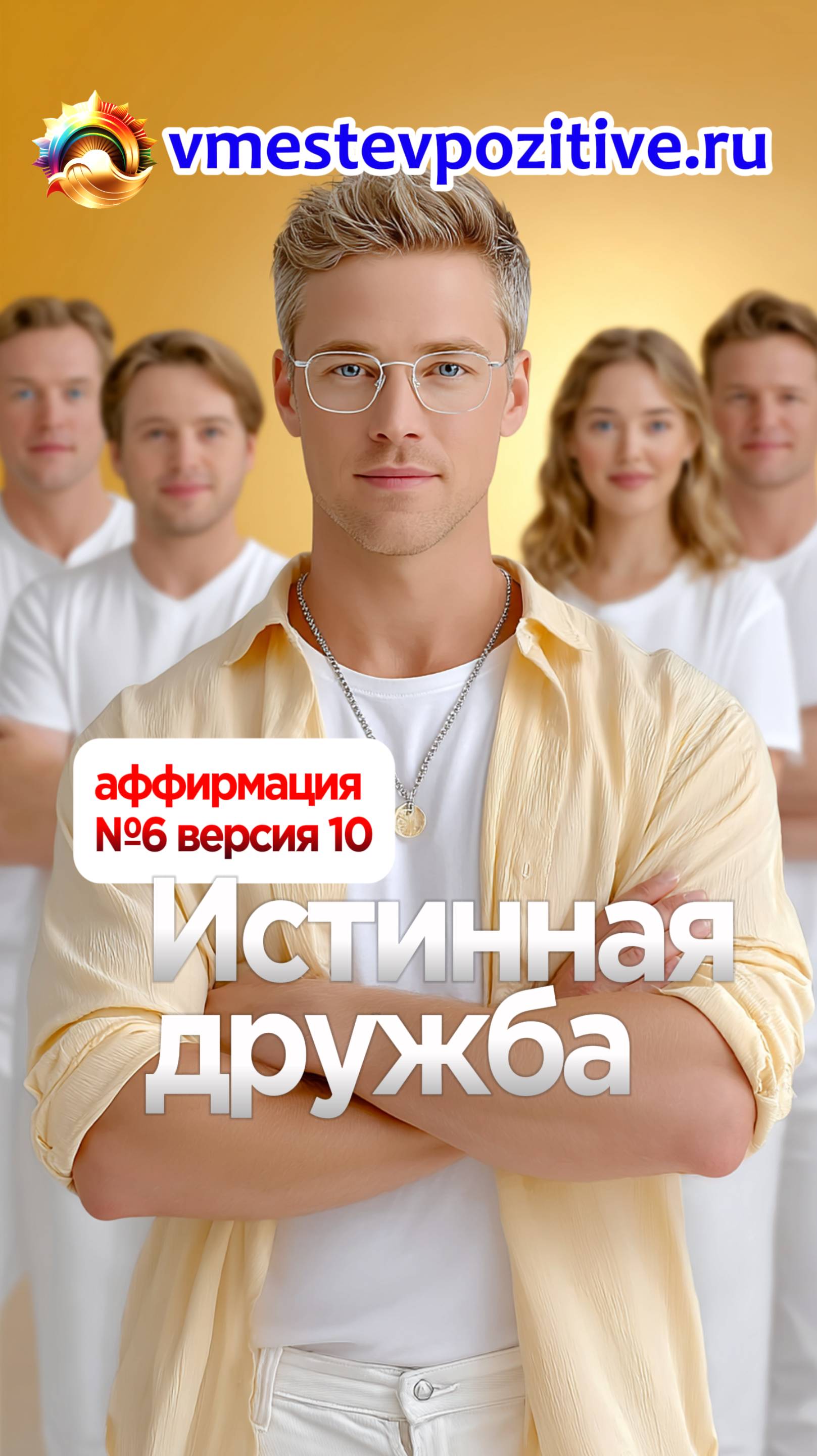 Affirmation. Male. №6. Истинная дружба (v10) #топыкатегорий