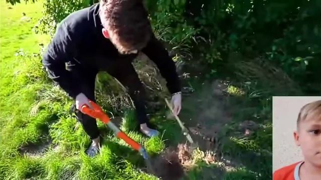Реакция на видео Влада а4 мы нашли клад с сокровищами под землёй смотреть онлайн