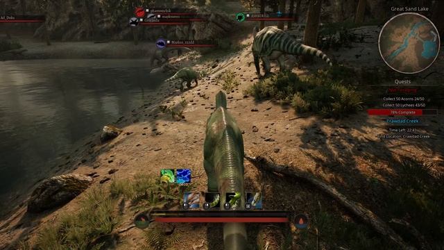 Path of Titans / Травоядные / Выживание / ИВЕНТ гнездование и миграция Игуанодонов! смотреть онлайн