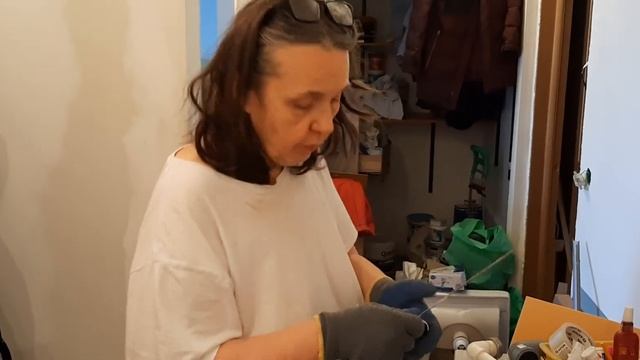 Как я сама установила водяной полотенцесушитель. (2 ча?