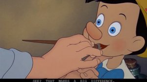 Пиноккио. двойные субтитры, двойной перевод, Мультфильмы на английском языке. Изучение английского