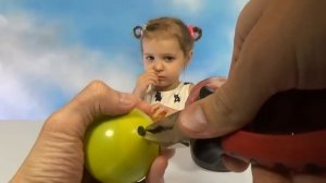 Miss Katy • Мисс Кейт - Katy and Dad made Jelly Bouncing Balls