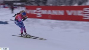 Биатлон в Пекине. Победа КОРОЛЕВЫ! Спринт Женщины. БЫС?