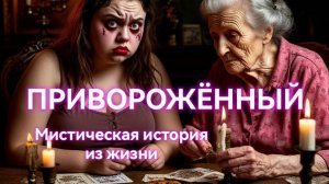 ПРИВОРОЖЁННЫЙ.  Жуткая история про ведьм из моей жизни!