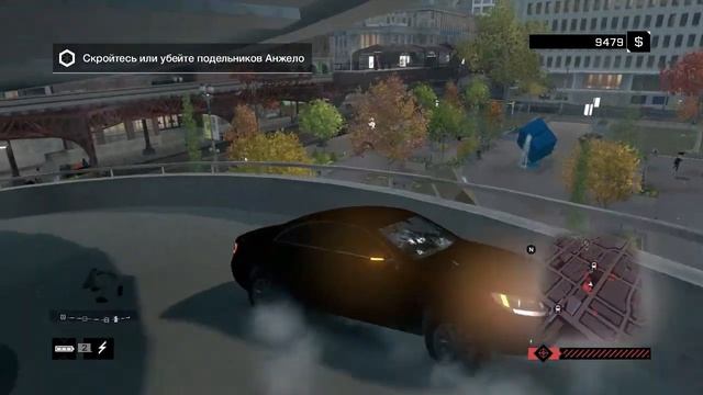 в укрытие это паук - играю в Watch_Dogs смотреть онлайн