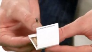 Секрет фокуса со спичками.