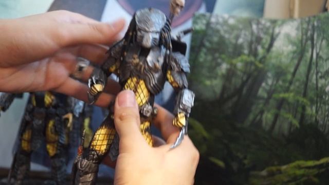 Фигурка NECA Predator Chopper сравнение с Китаем!