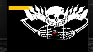 Undertale The hackers End: битва VHS Санс 3 фаза