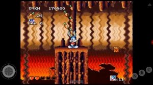 Прохождение Tiny Toon Adventures Busters Hidden Treasure (Sega) 4 часть- Вода, а затем вулканы