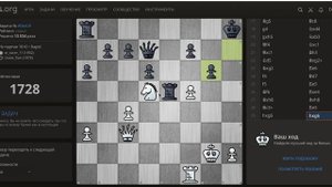ABadChess | Тренирую пазлы на личеc. 1728 рейтинг пазл.
