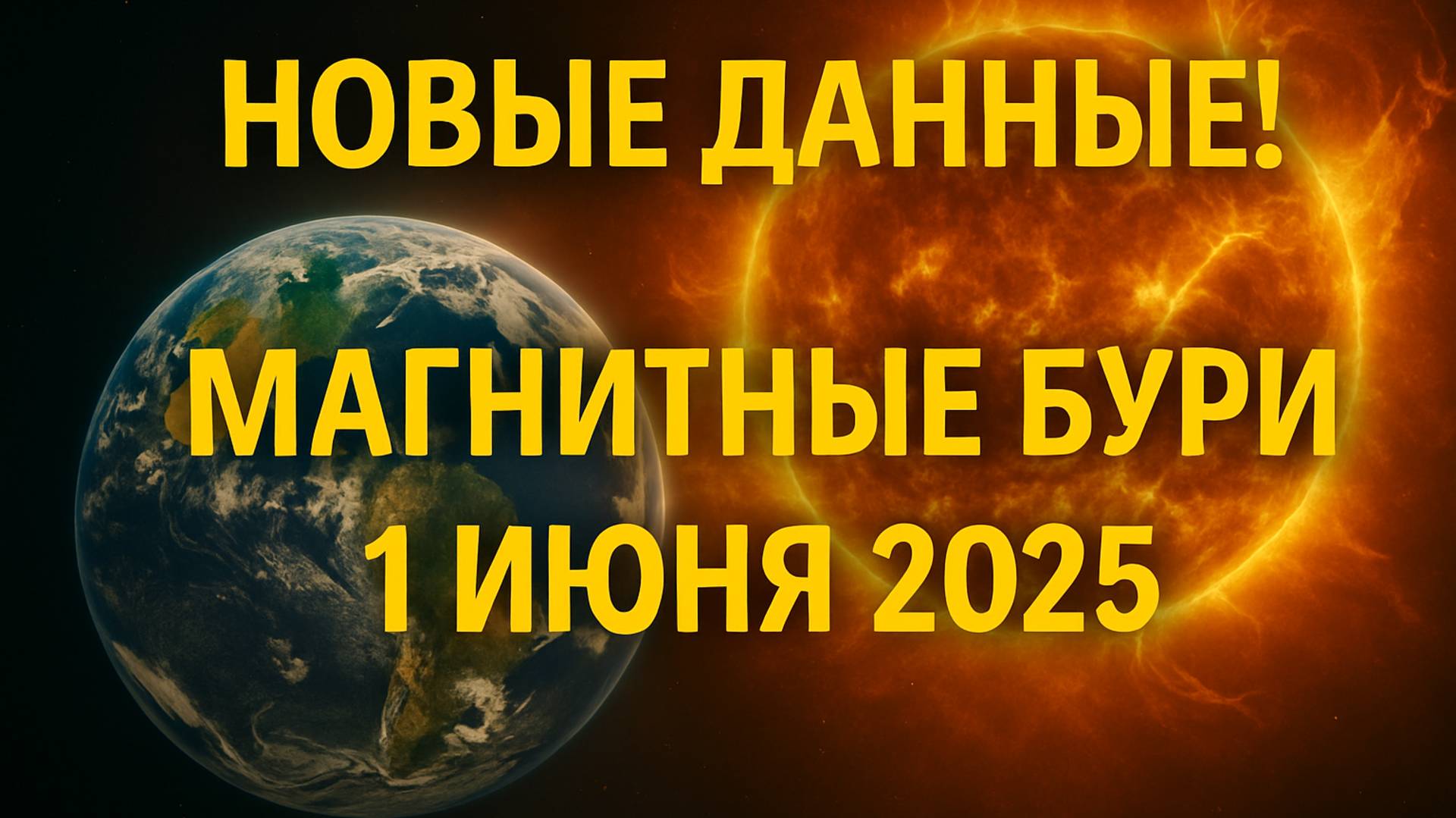 СРОЧНО! Новые данные о магнитных бурях 1 июня 2025 — опасность растёт! ⚡