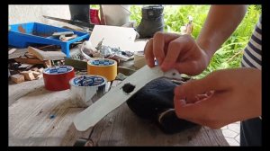 Сделал МВК МАСКУ из Rust, из картона.