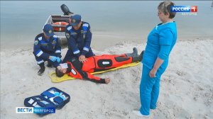 В Белгороде провели учения по спасению людей на воде