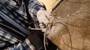 КАК СВЯЗАТЬ ПЕТЛЮ / ПЕТЛЯ ИЗ ТРОСА