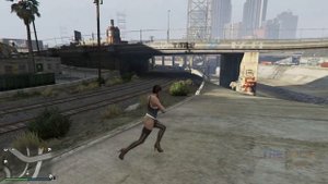 GTA 5 ОНЛАЙН Столкновение Автобуса с ПОЕЗДОМ (УГАР)