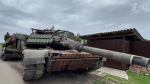 В Сумской области российские бойцы угнали два подбитых танка Abrams из-под носа украинских боевиков