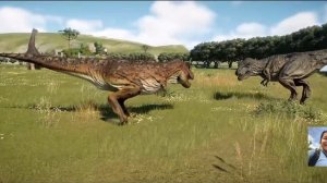 🔴 T-REX против КРУПНЫХ И СРЕДНИХ ДИНОЗАВРОВ В СОЕДИНЕНН
