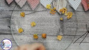 Как сделать осенний букетик из ваты для ватной игрушки