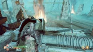 God oF War - Бальдр. Летающий корабль. Покинуть Хельхейм. Та