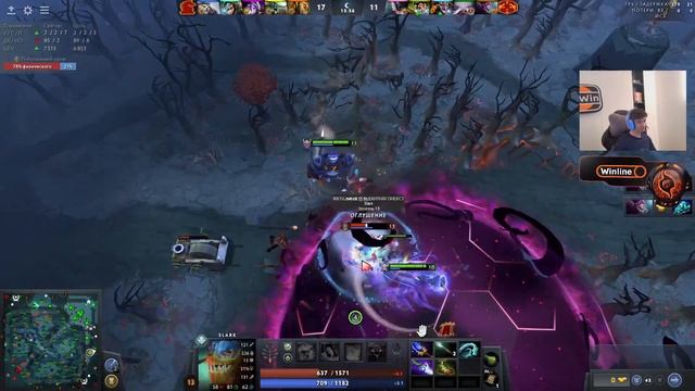 ПЕРВАЯ ИГРА НА STREAMERS BATTLE 9! H4NNI BUNNY VS IVPGG | RAMZES DOTA 2 STREAM